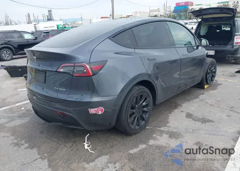 2022 Tesla Model Y Long Range Dual Motor All-Wheel Drive из США, поврежденный, VIN 7SAYGDEE1NF436944